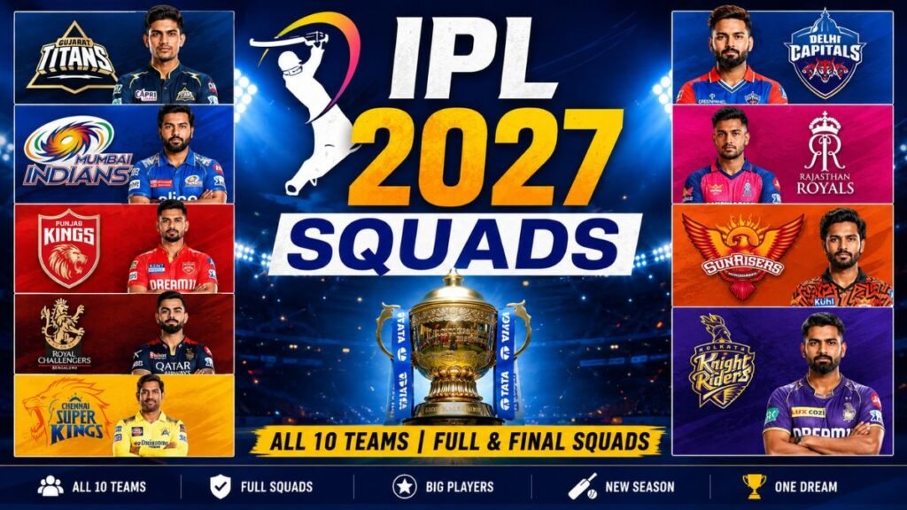 IPL 2027 Squads