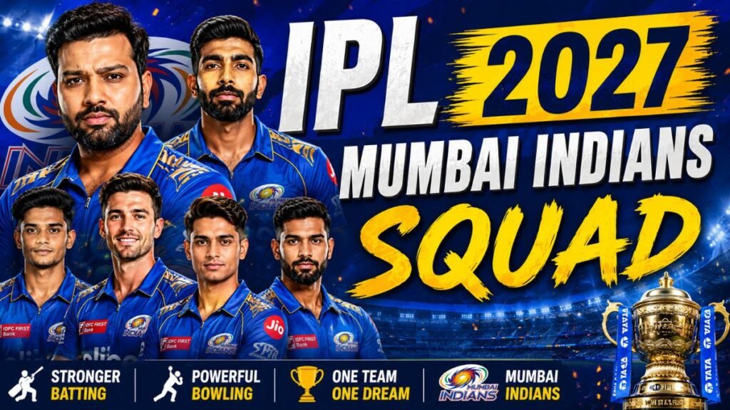 IPL 2027 Mumbai Indians Squad